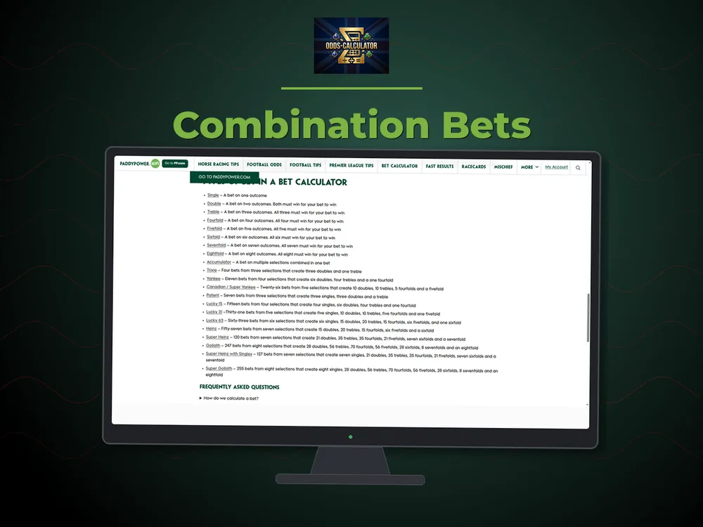 Odds Calculator Uk - Combination Bets
