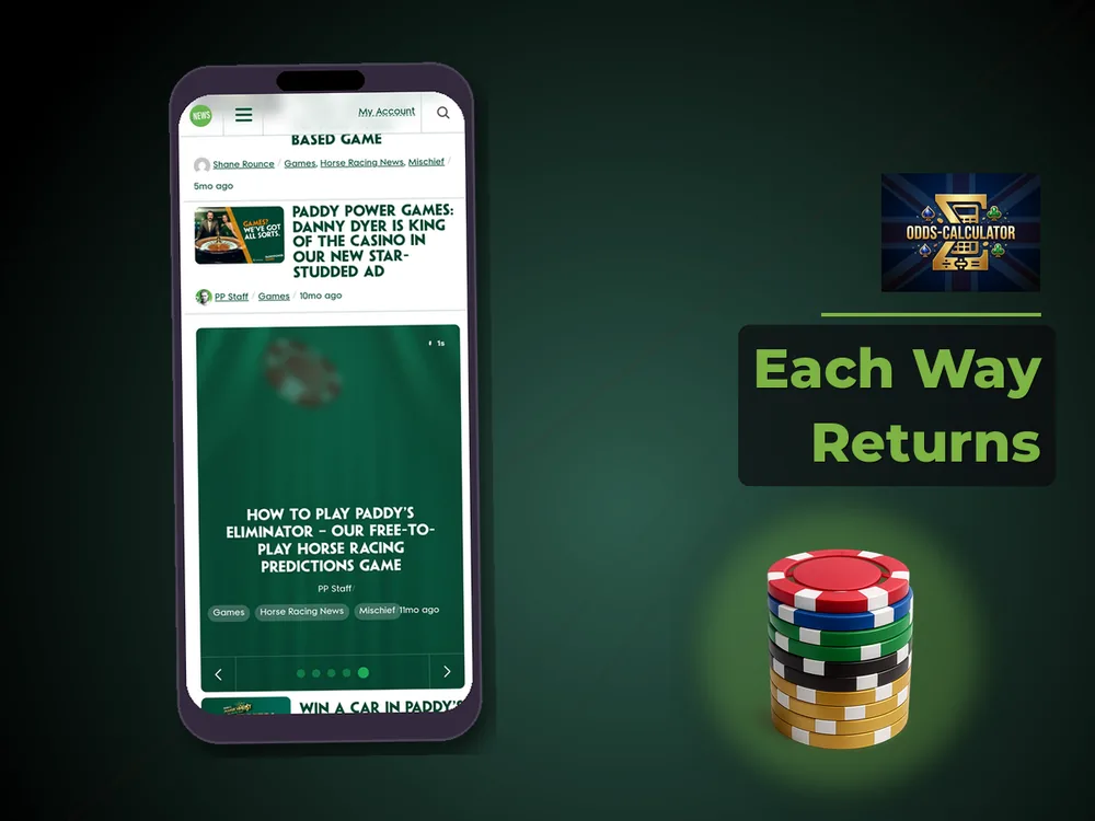 Odds Calculator Uk - Each Way Returns